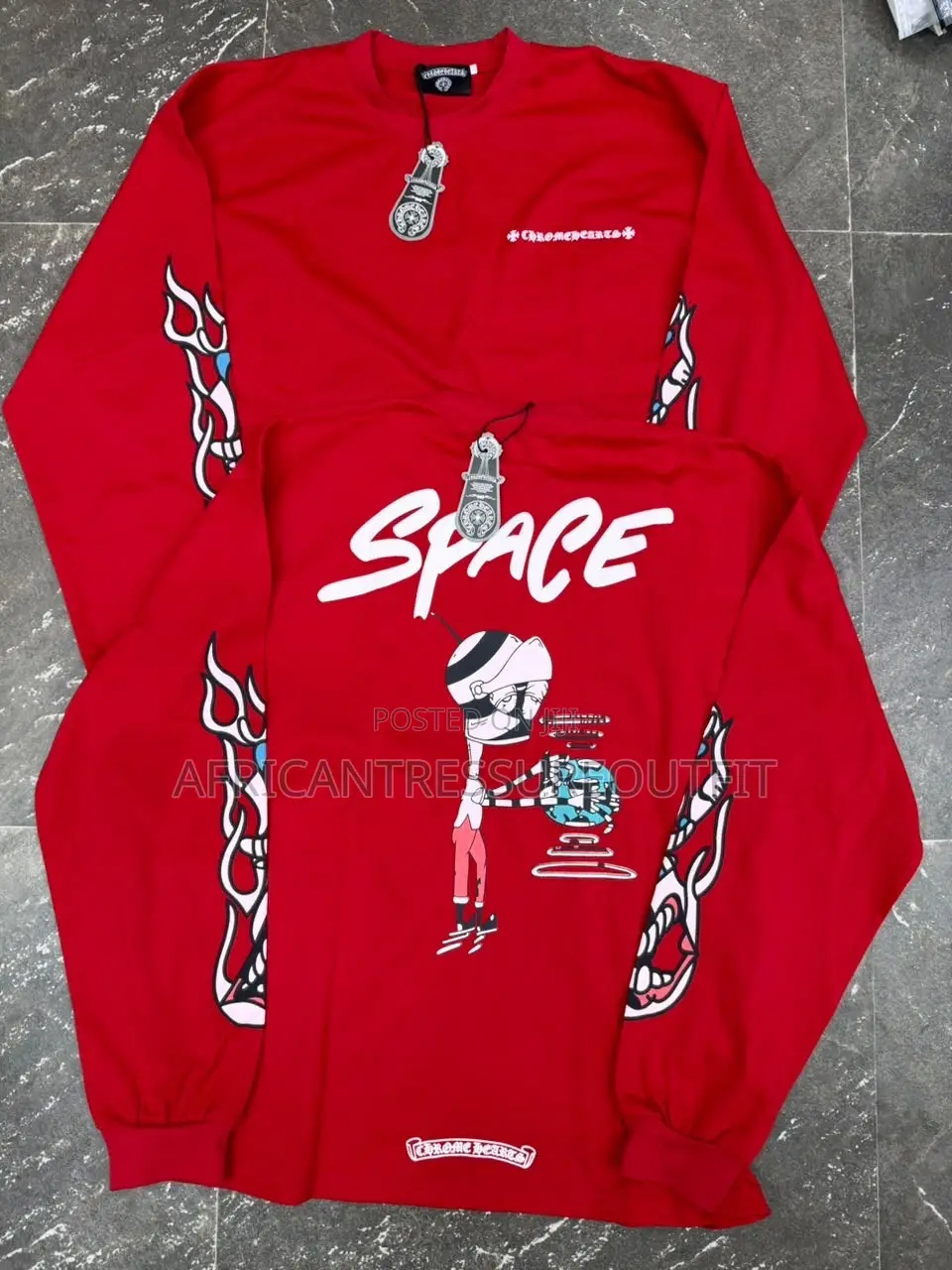 Chrome Heart and Saint Yanity Casual Longsleeve Tshirts | Buy Now
