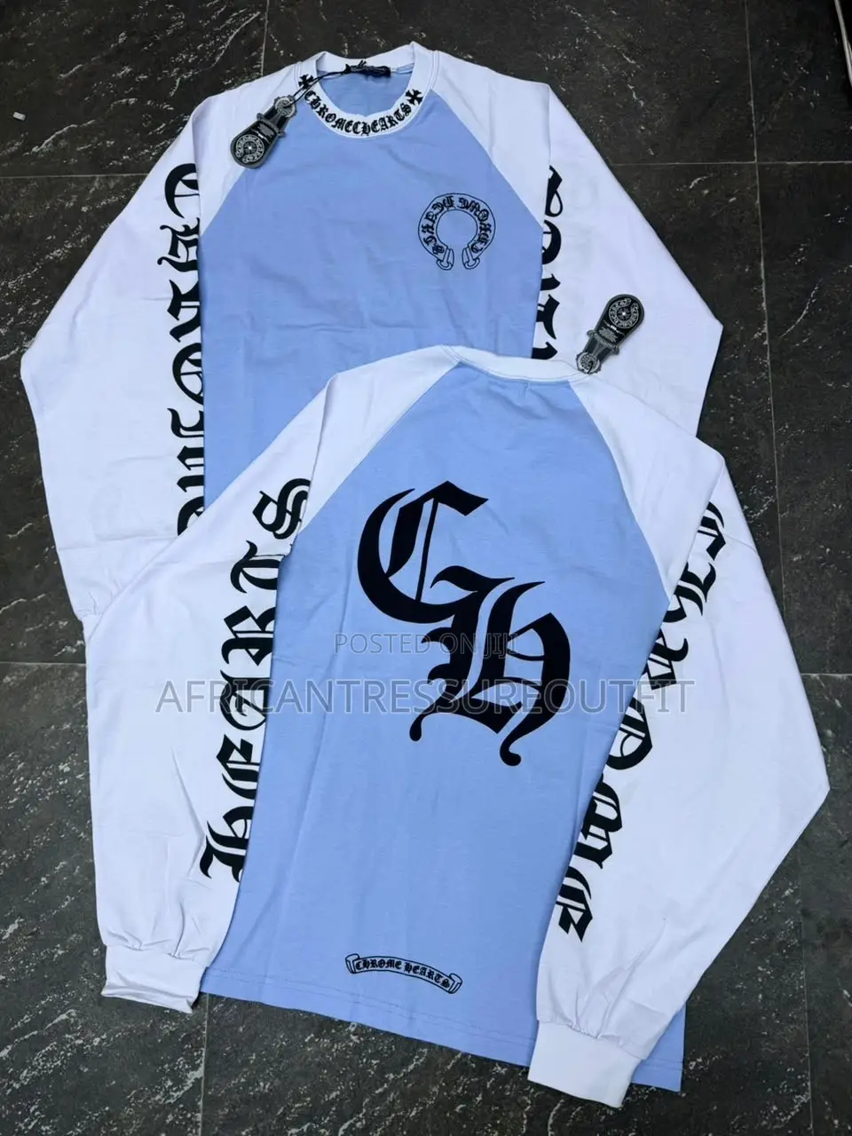 Chrome Heart and Saint Yanity Casual Longsleeve Tshirts | Buy Now