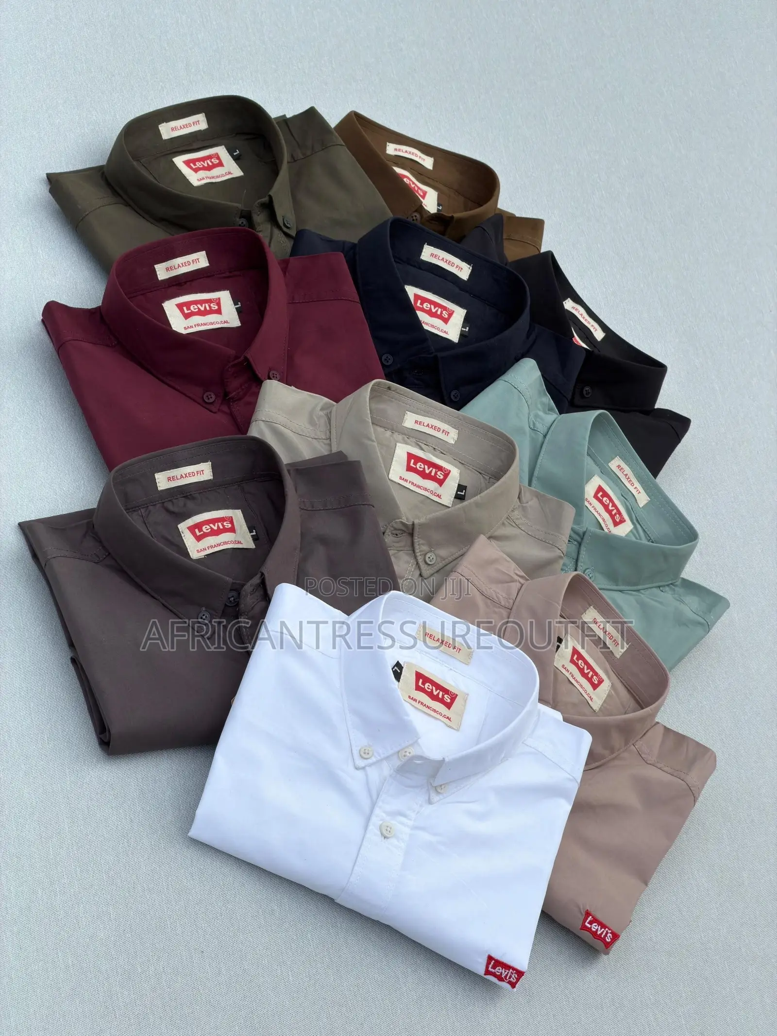Levis Shirt Fitted Sleeve Wear Premium Collection | Buy Now
