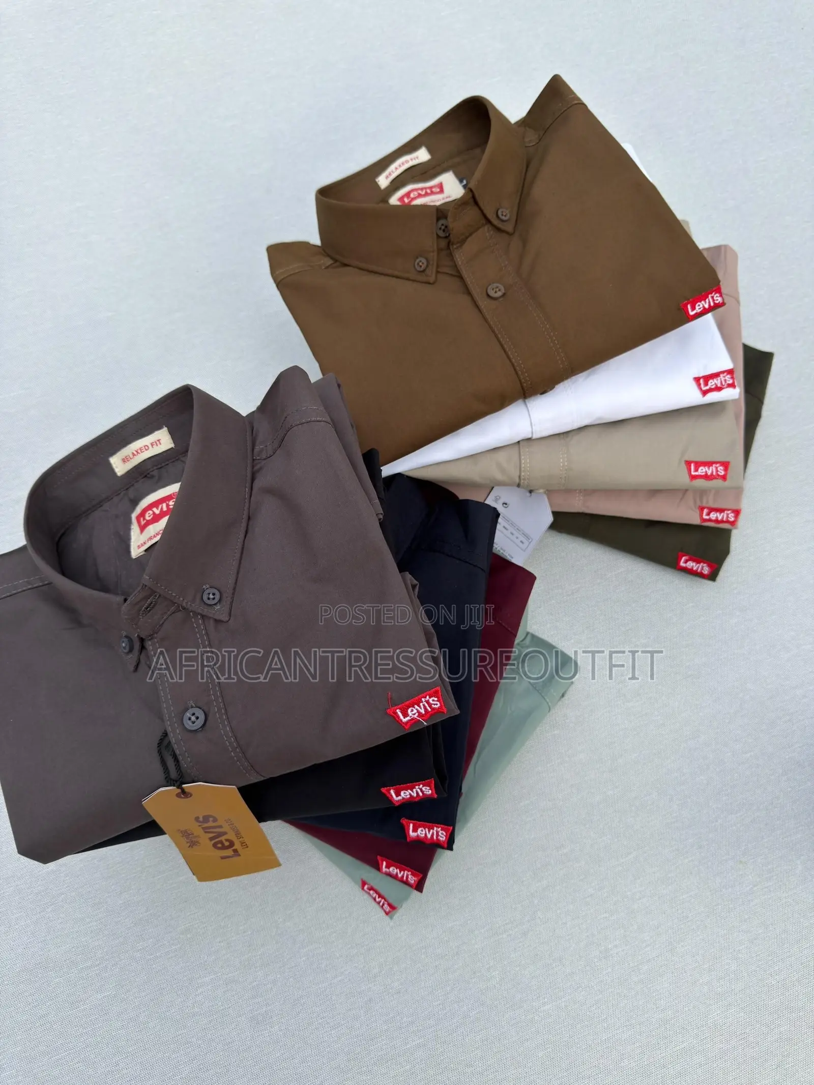 Levis Shirt Fitted Sleeve Wear Premium Collection | Buy Now
