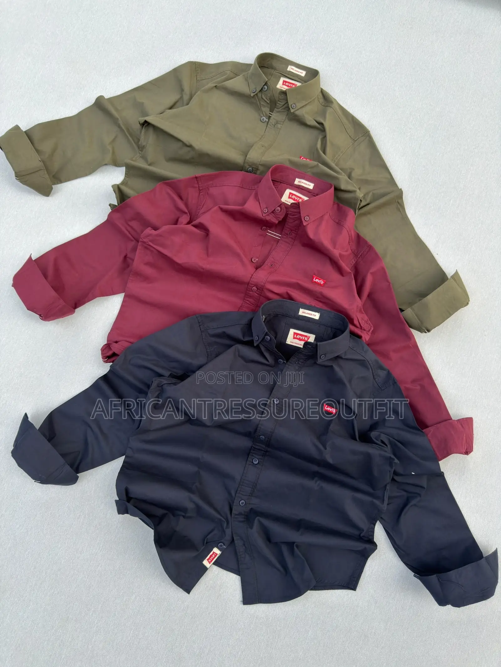 Levis Shirt Fitted Sleeve Wear Premium Collection | Buy Now