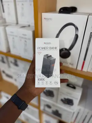 Yesido Power Bank 30000mAh With PD 20W and QC 18W Fast Charge