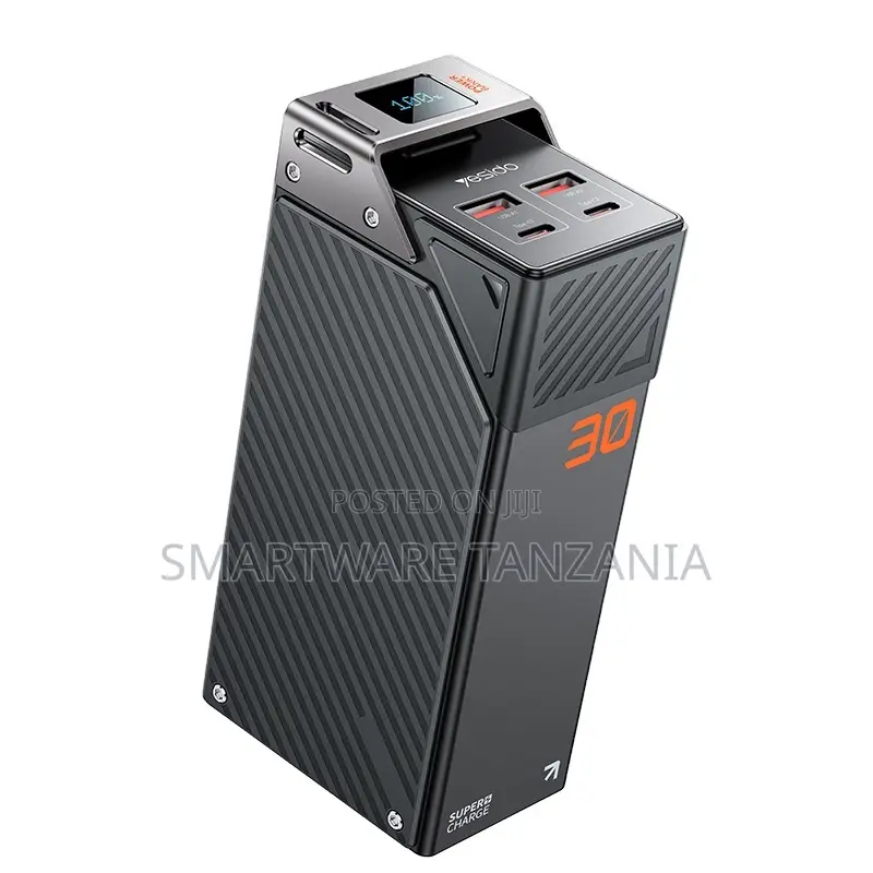 Yesido Power Bank 30000mAh With PD 20W and QC 18W Fast Charge