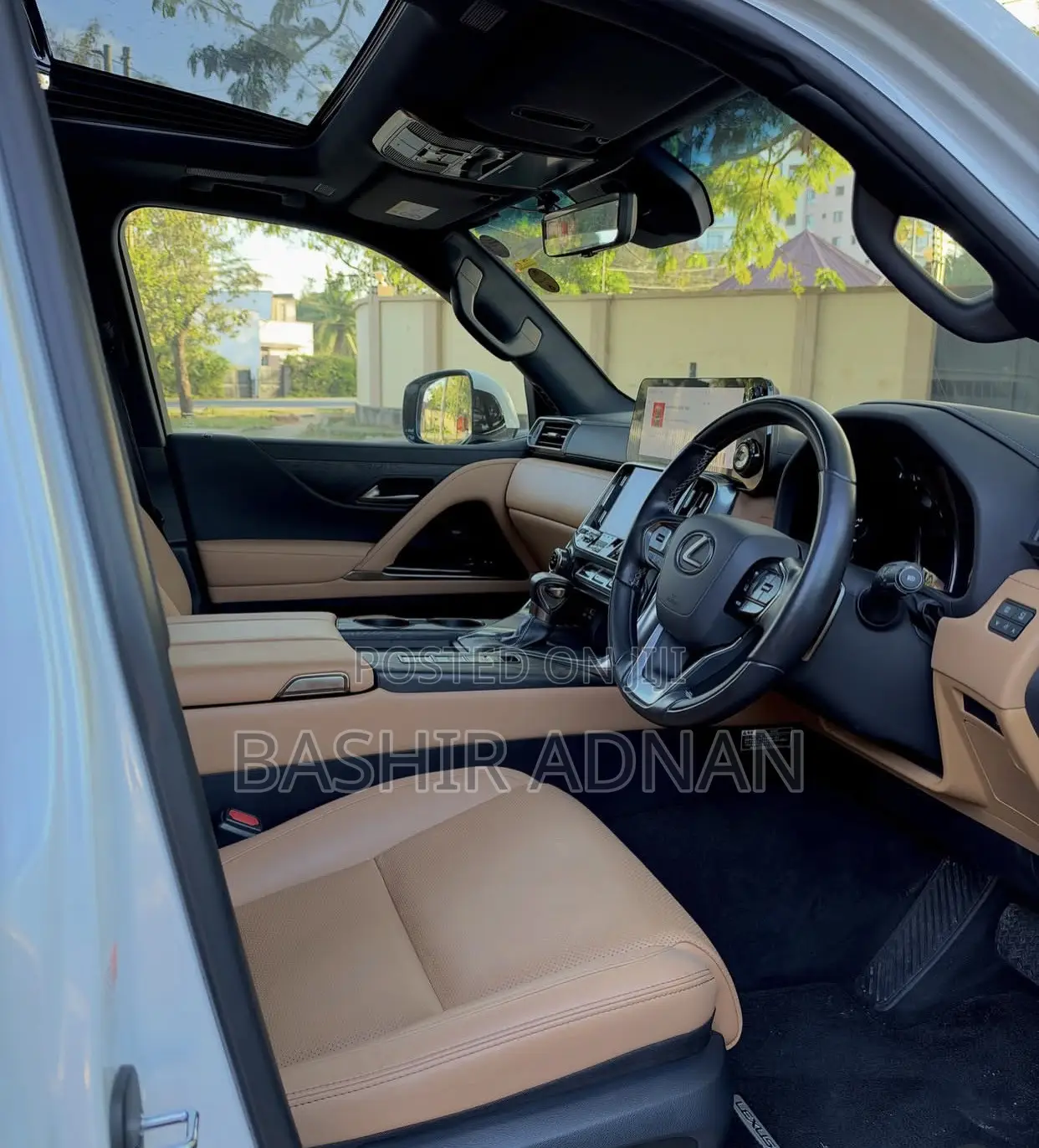 Lexus LX 600 2023 White