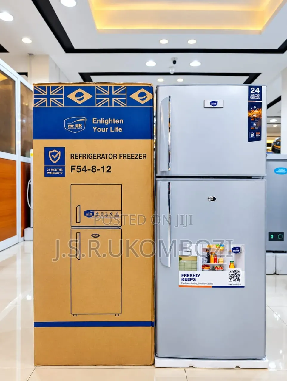 Fridge UK 54*
128L Capacity