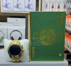 Gold-Colored Fendior R1 Max Smartwatch