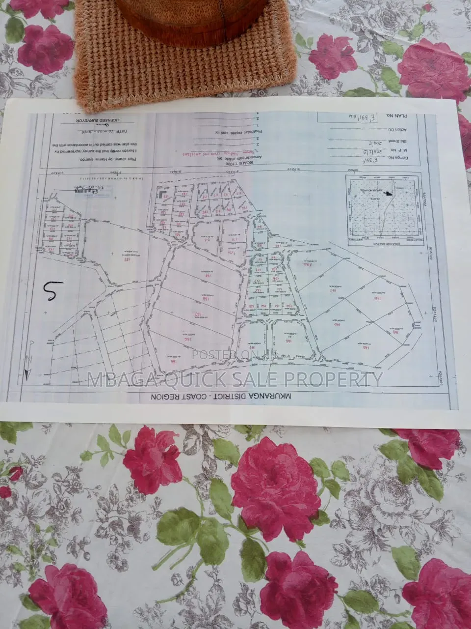 Farm for Sale at Mkuranga Kiparang'anda 70 Acres