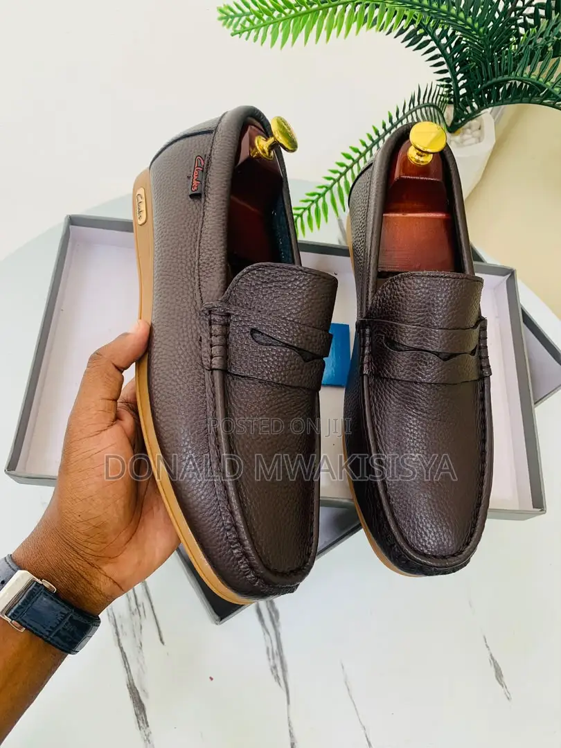 Clarks Penny Loafers - Leather Mocassin