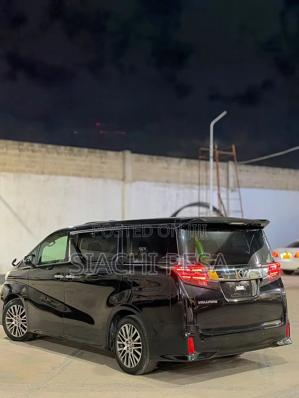 Toyota Vellfire 2017 Black