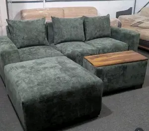 Luxury Sofa Set Ya Watu Wanne Na Bench Yake