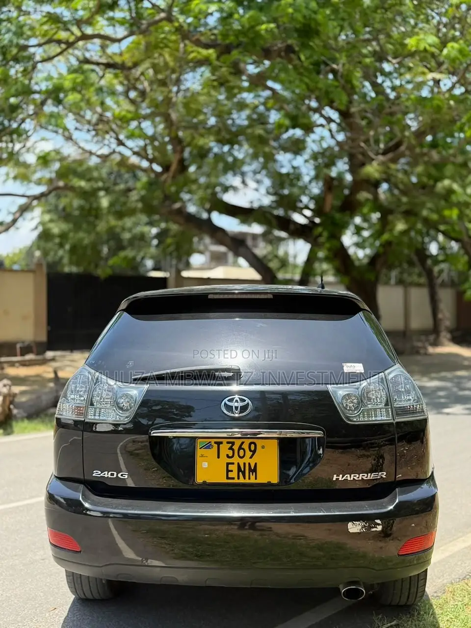 Toyota Harrier 240G 2007 Black
