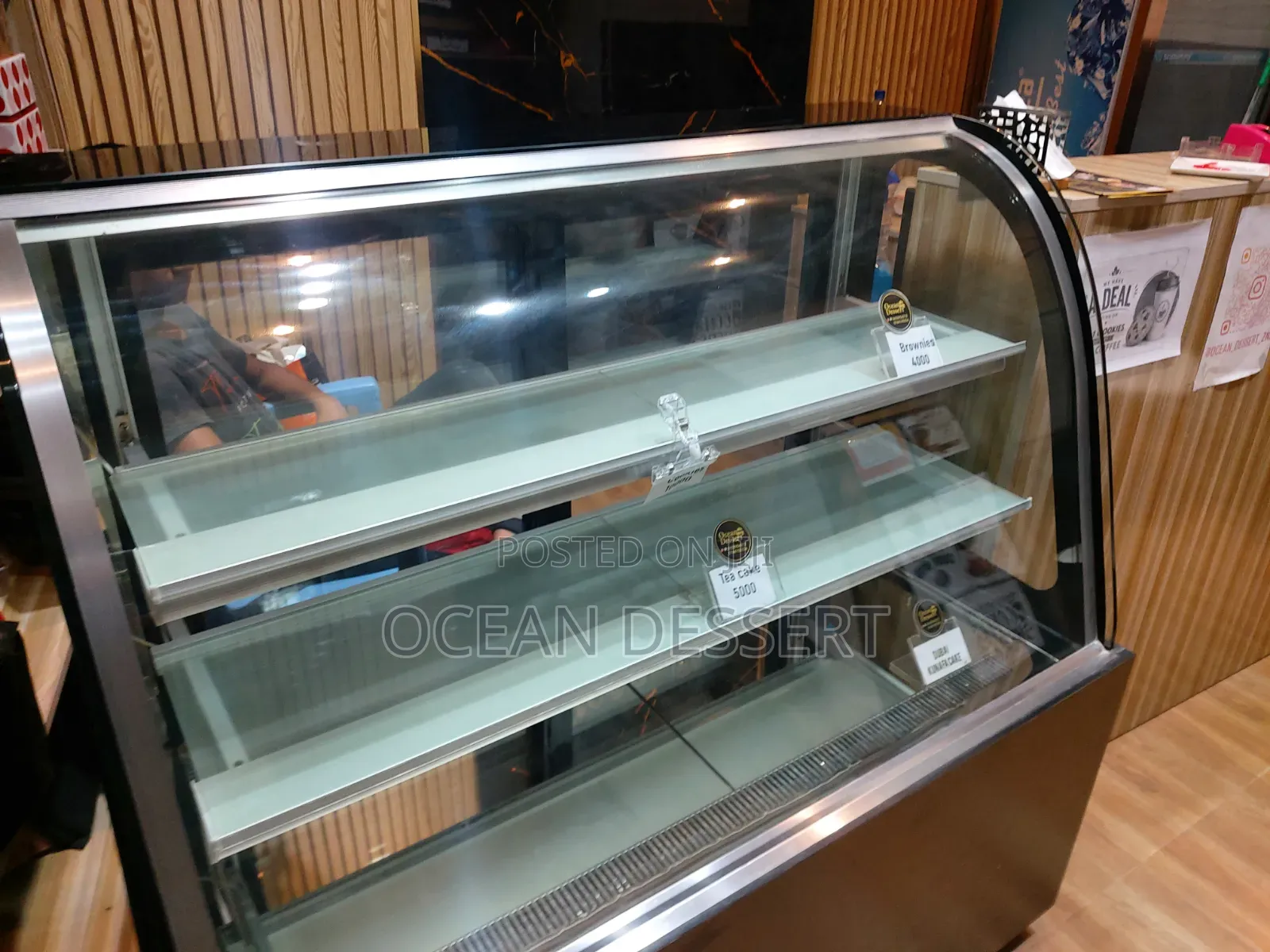 Fridge Display Cake