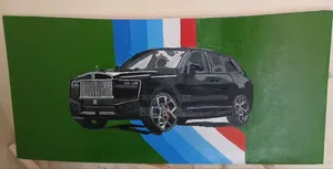Rolce Royce Cullinan Ii on Canvas