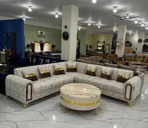 Simple and Luxury Sofa Sets Ya Watu 7 Na Coffee Table Yake