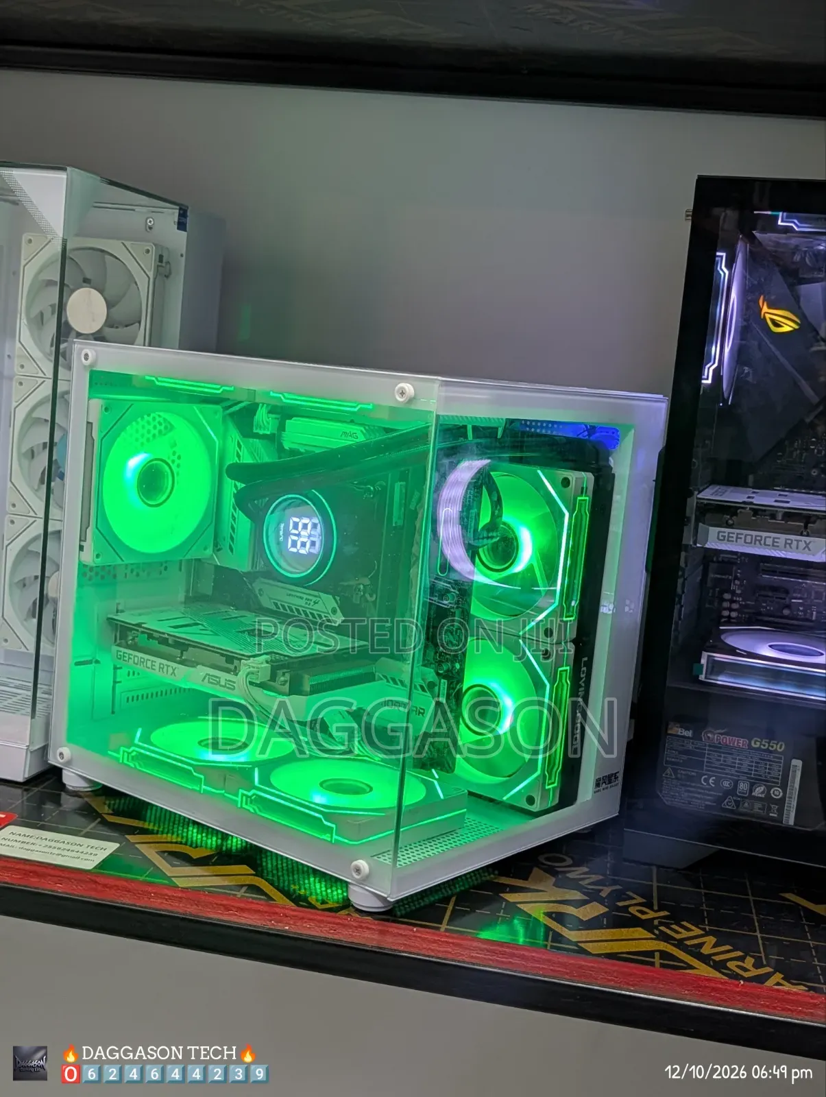 New Desktop Computer MSI 16GB Intel Core i7 SSD 512GB