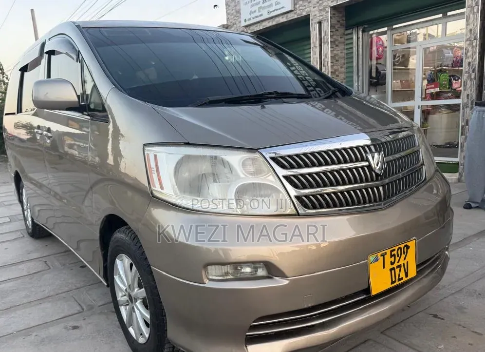 Toyota Alphard 2004 Gray