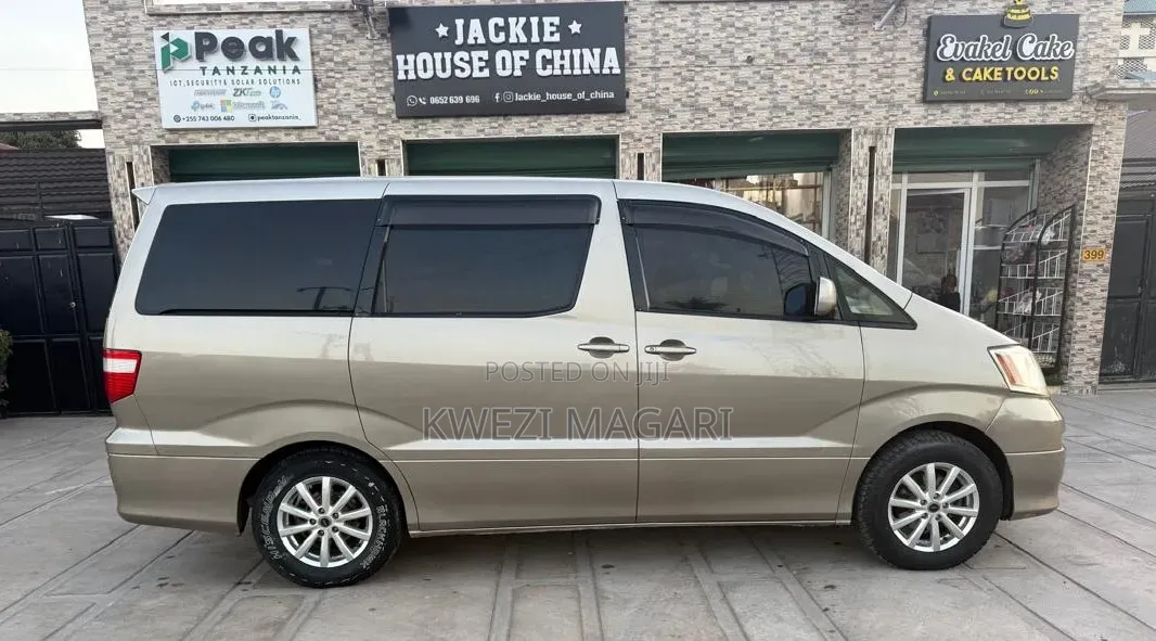 Toyota Alphard 2004 Gray