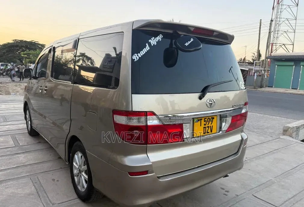Toyota Alphard 2004 Gray