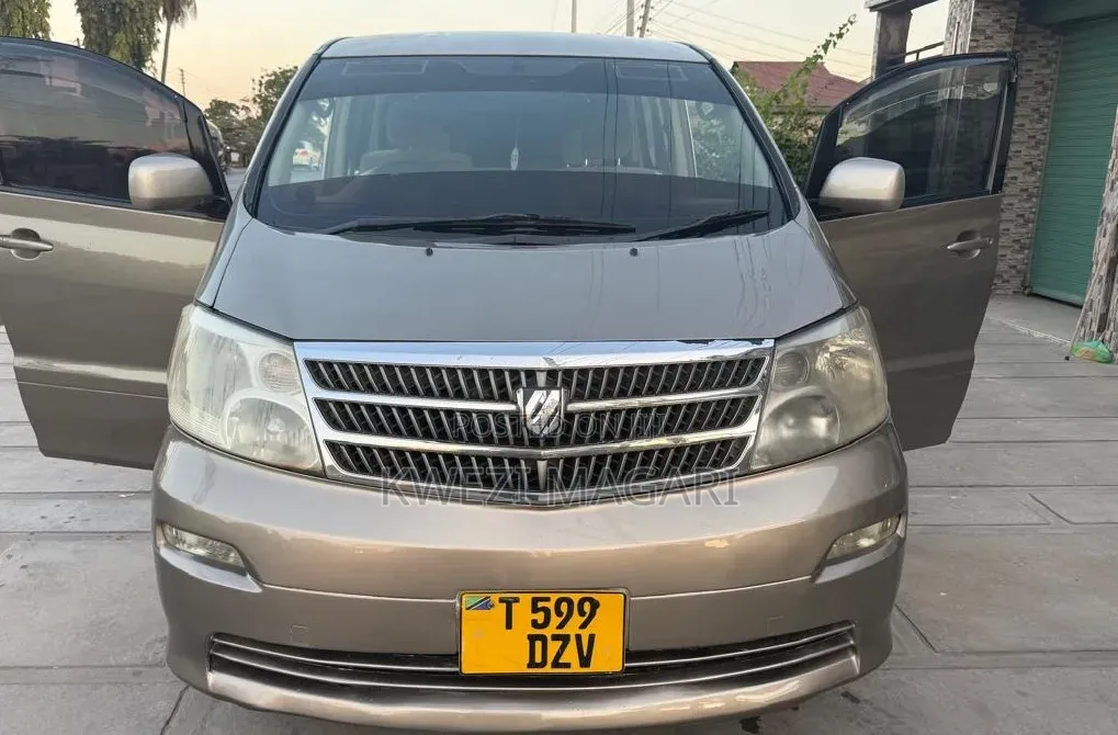 Toyota Alphard 2004 Gray