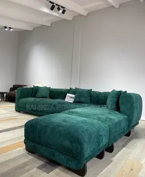 L Shaped Sofa Sets Ya Watu Sita, Material Ni Imara