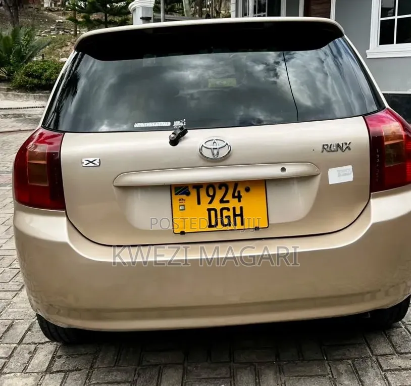 Toyota Corolla RunX 2002 Gold
