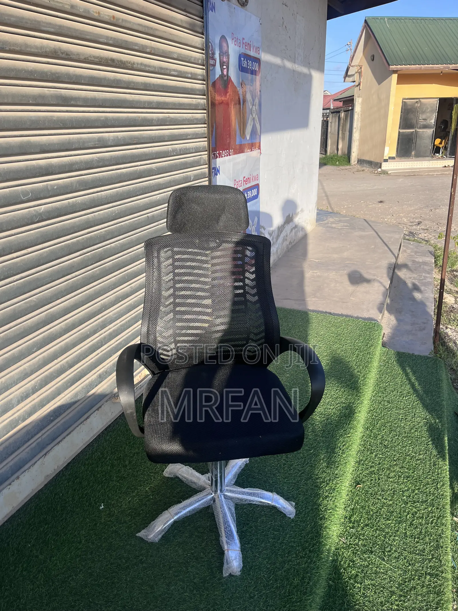 Office Chair Kiti Cha Ofisini Head Rest