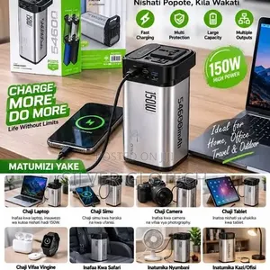 Punda Power Bank Inachaji Laptop Simu Inawasha TV Na Friji Pia