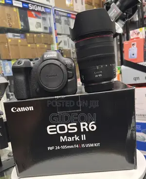 Canon Eos R6 Mark II With Lens RF 24-105mm F4 L Usm Kit