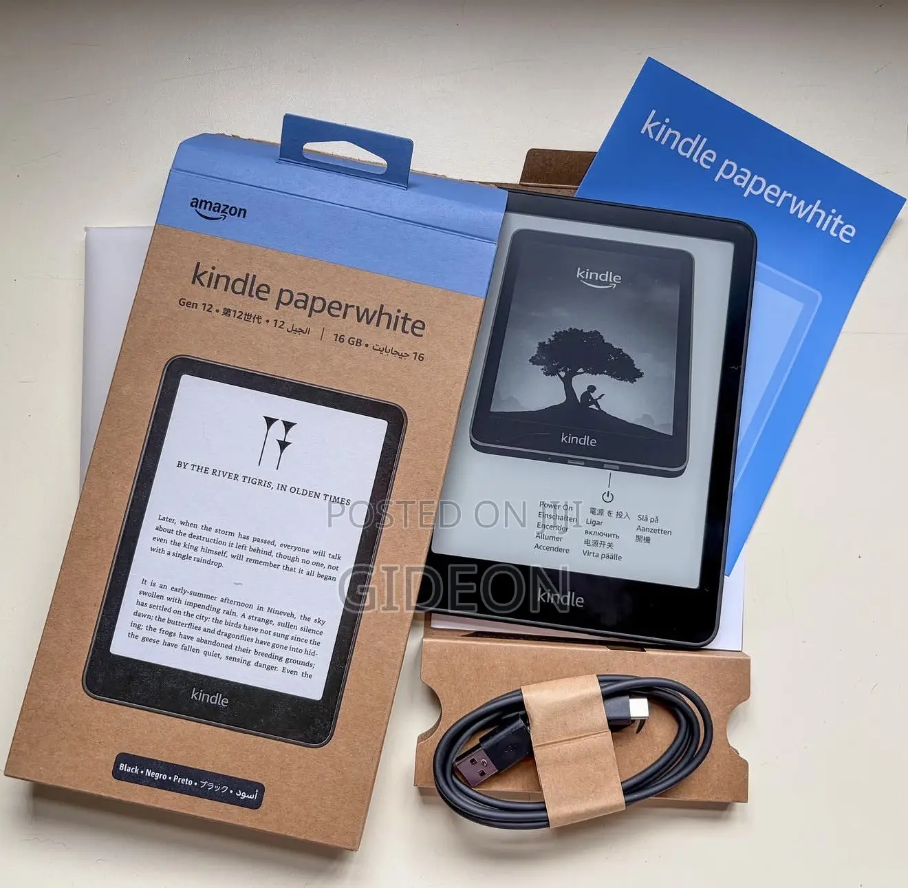 New Amazon Kindle Paperwhite 16 GB Black