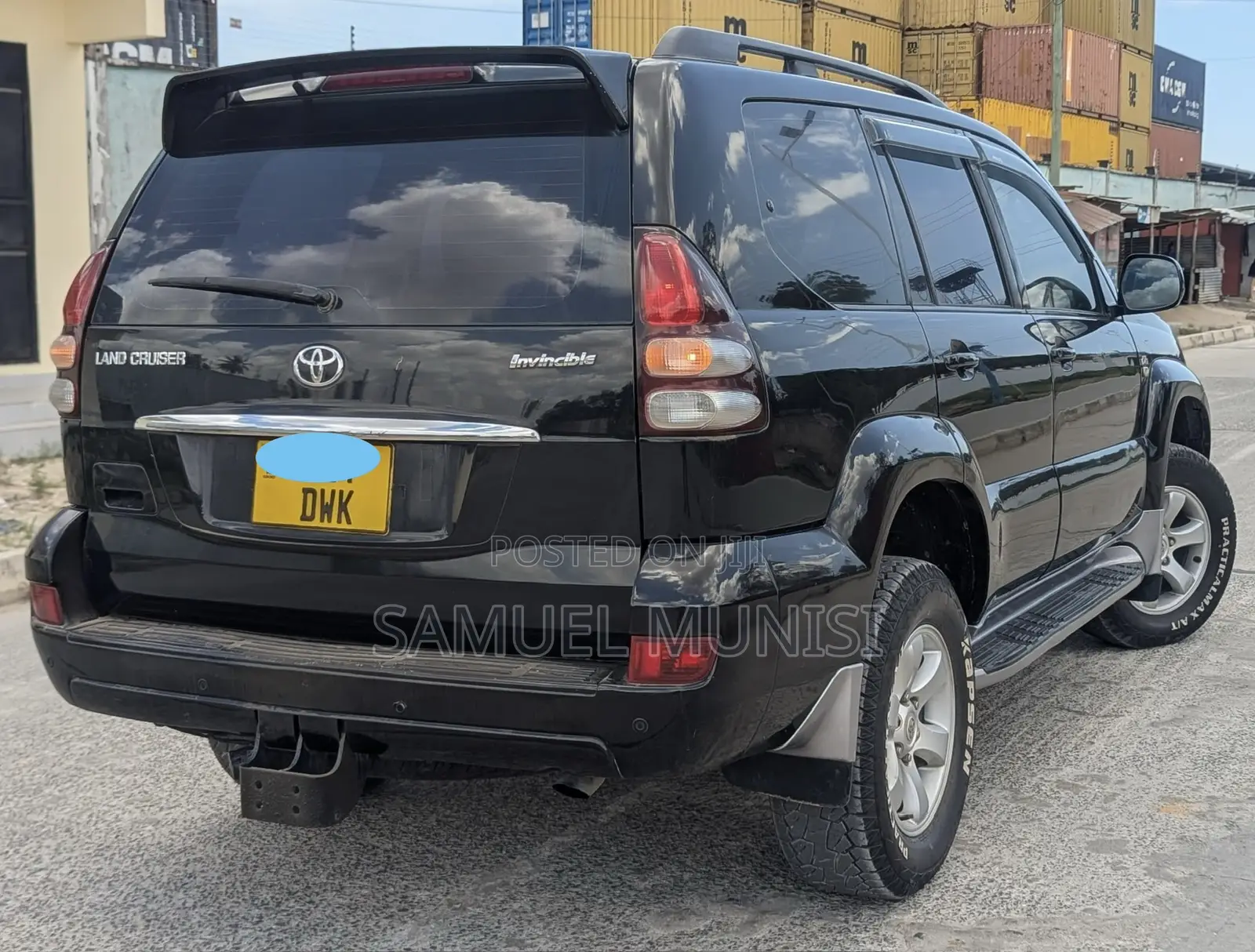 Toyota Land Cruiser Prado 2007 Black