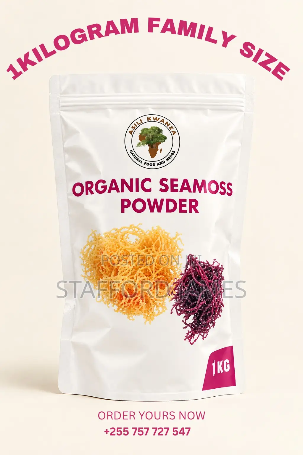 Organic Seamoss Powder