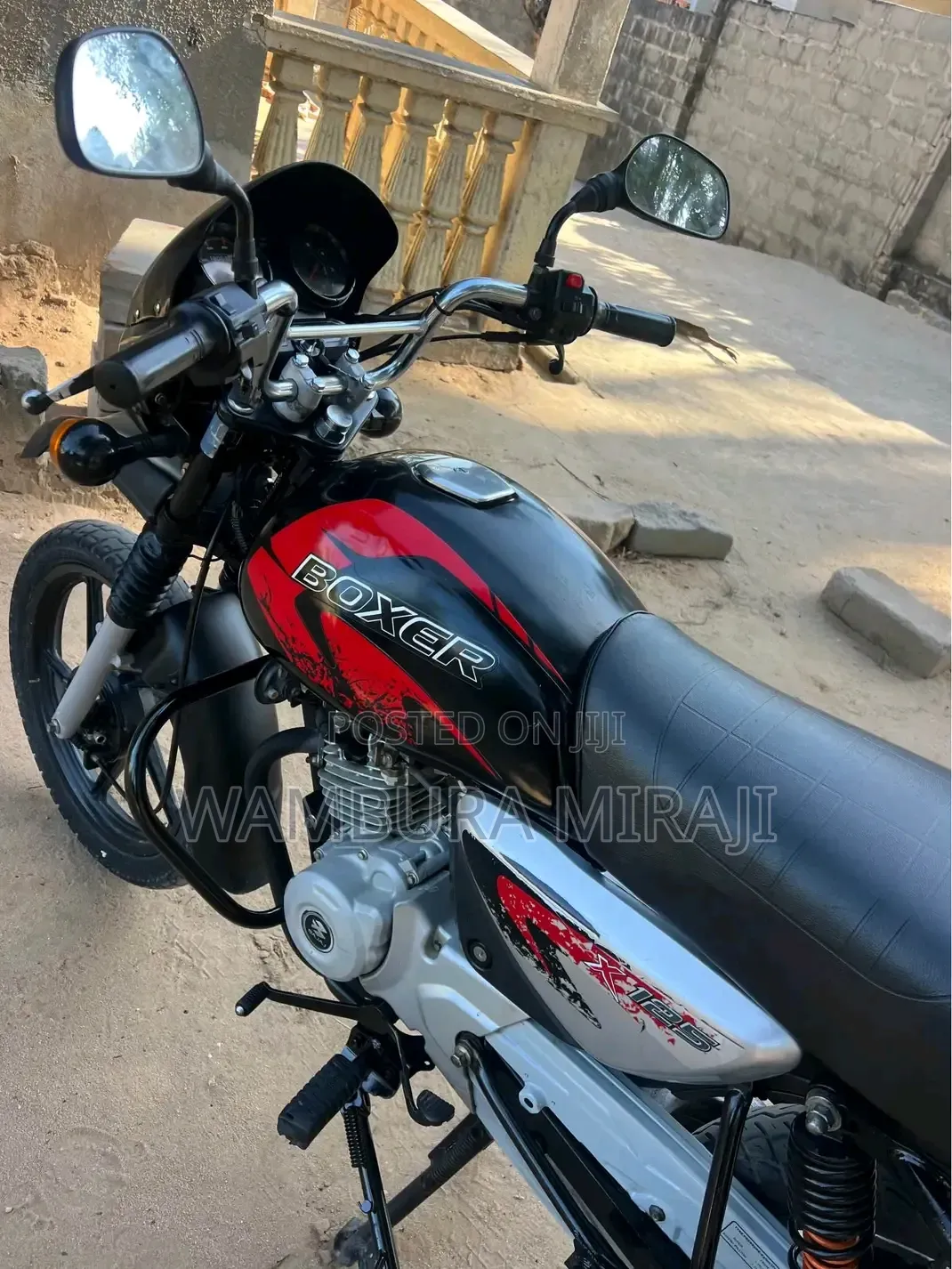 Bajaj Boxer X125 2026 Black