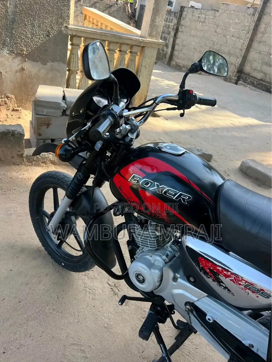 Bajaj Boxer X125 2026 Black