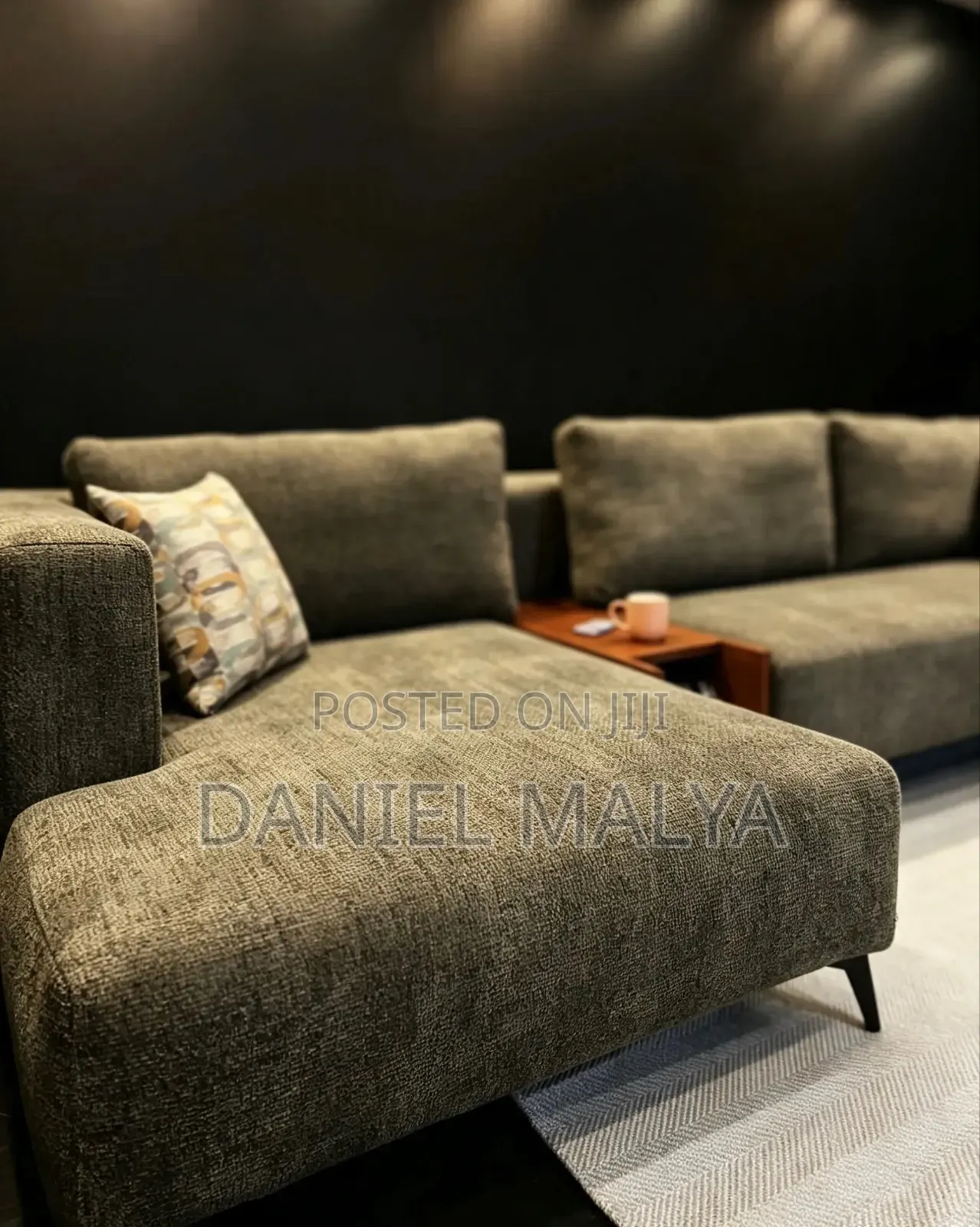 L Shaped Full Spring and Fiber Very Comfort
