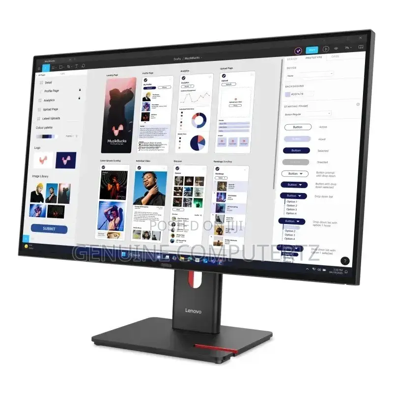 Lenovo ThinkVision T32ud-30 4K Monitor