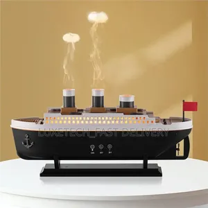 Titanic Ship Jellyfish Aroma Diffuser – Smoke Ring Humidifier