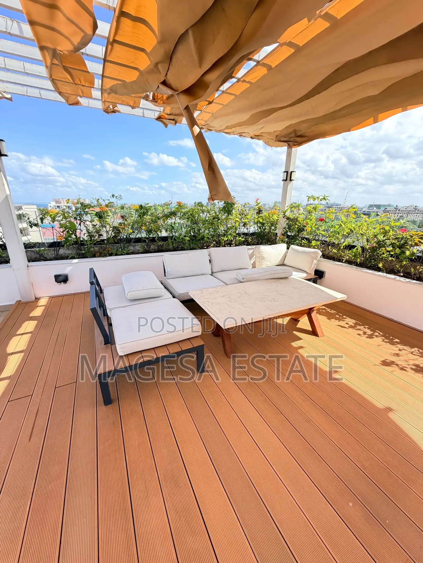 Furnished 5bdrm Penthouse in Masaki for rent