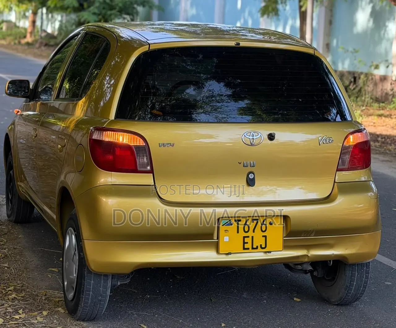 Toyota Vitz 2002 Gold