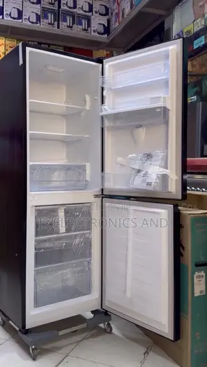 Hisense Fridge 230L Double Door Bottom Freezer With Water Dispenser