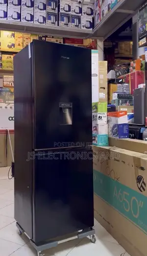 Hisense Fridge 230L Double Door Bottom Freezer With Water Dispenser
