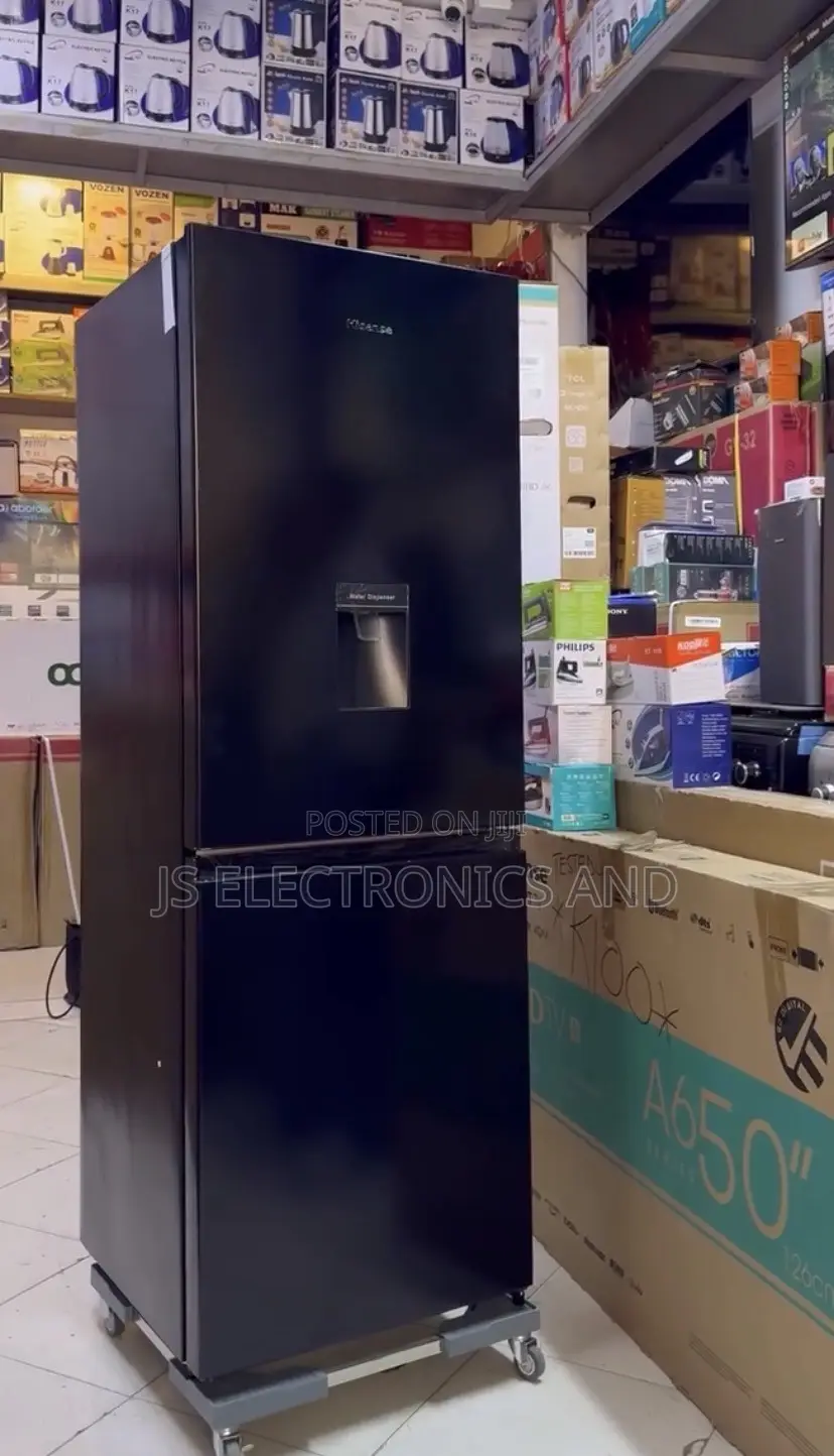 Hisense Fridge 230L Double Door Bottom Freezer With Water Dispenser