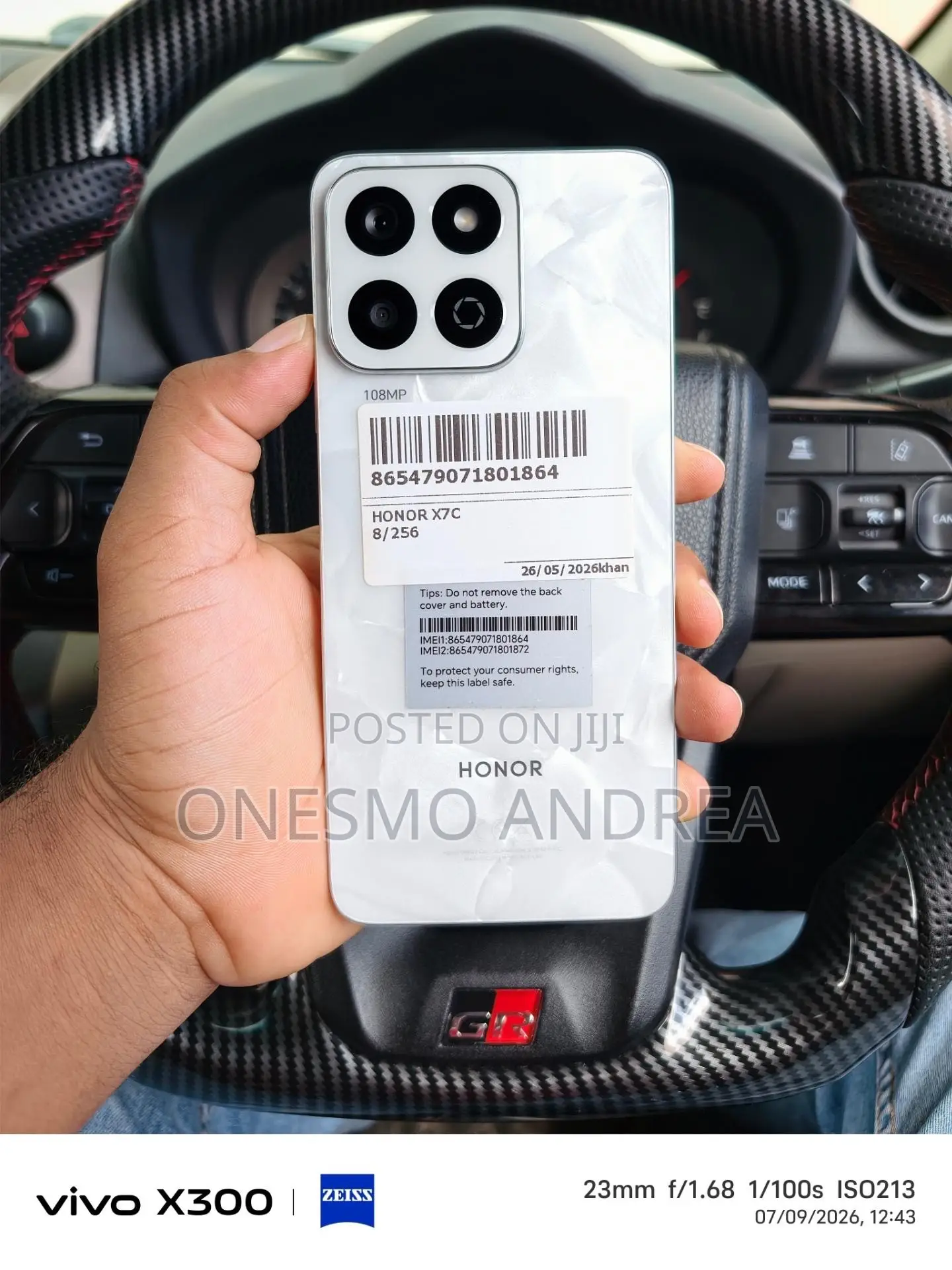 Honor X7c 256 GB White
