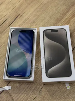New Apple iPhone 15 Pro 256 GB Silver