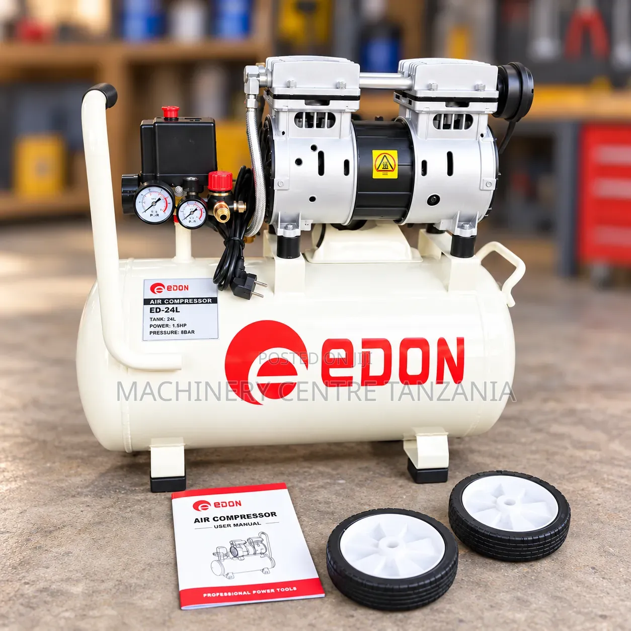 Edon Air Compressor Silent 25 Litres