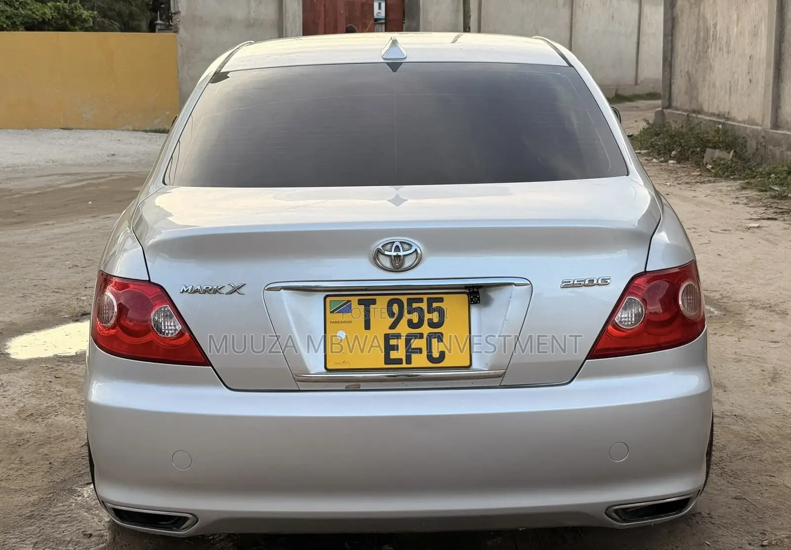 Toyota Mark X 2005 Silver