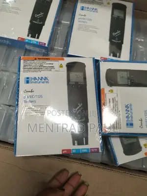 Portable HANNA Combo pH Meter (pH, EC, and TDS)