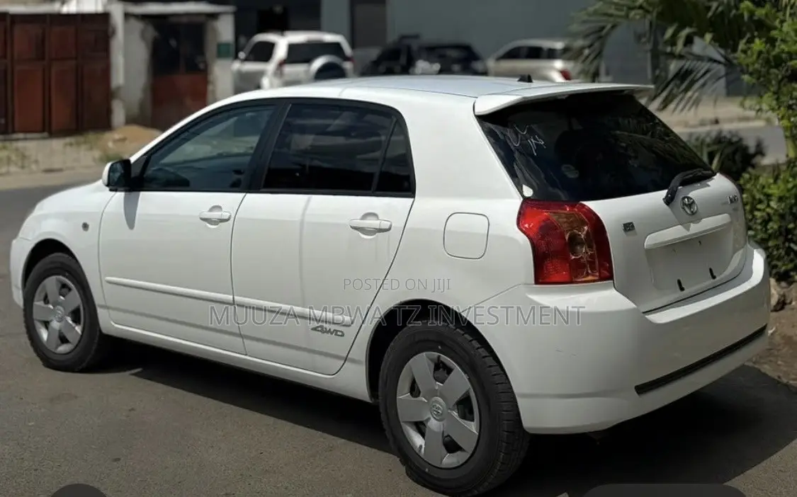 Toyota Corolla RunX 2005 White