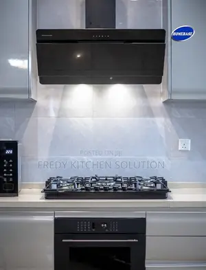 HOMEBASE Range Hood HB-6072A-900BK Yenye Muonekano Wa Kisasa, Teknoloj