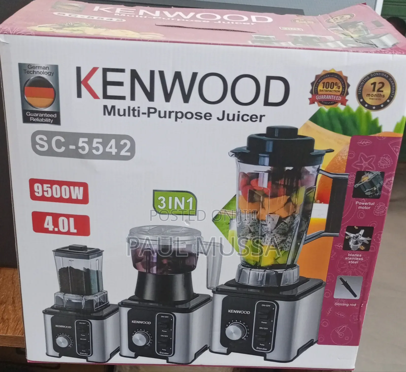 Kenwood Muliti-Purpose Juice