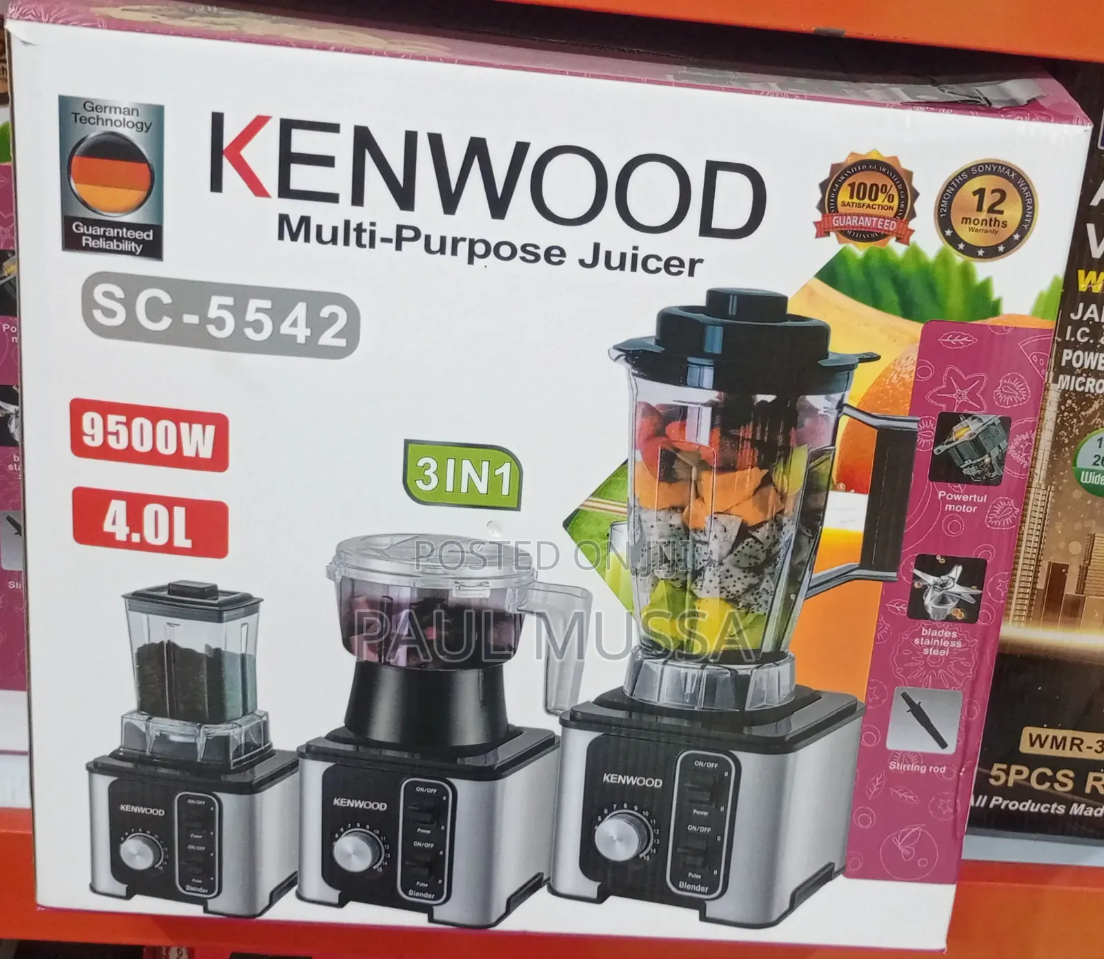 Kenwood Muliti-Purpose Juice
